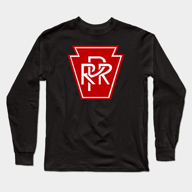 Pennsylvania Railroad 2 Long Sleeve T-Shirt by Raniazo Fitriuro